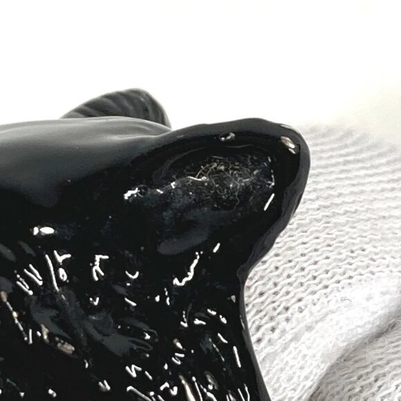 GUCCI Anger Forest Wolf Head Accessories Ring Black/Silver - Picture 6 of 13